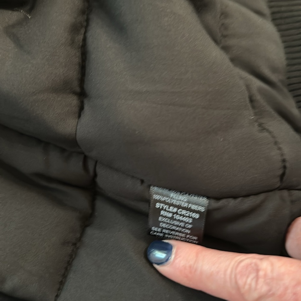 New Blu pepper Puffy Bomber Jacket - Picture 6 of 6